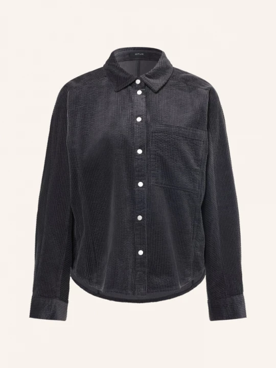 Obrázek produktu Opus Košilová Halenka Frenca Z Manšestru tmavě šedá