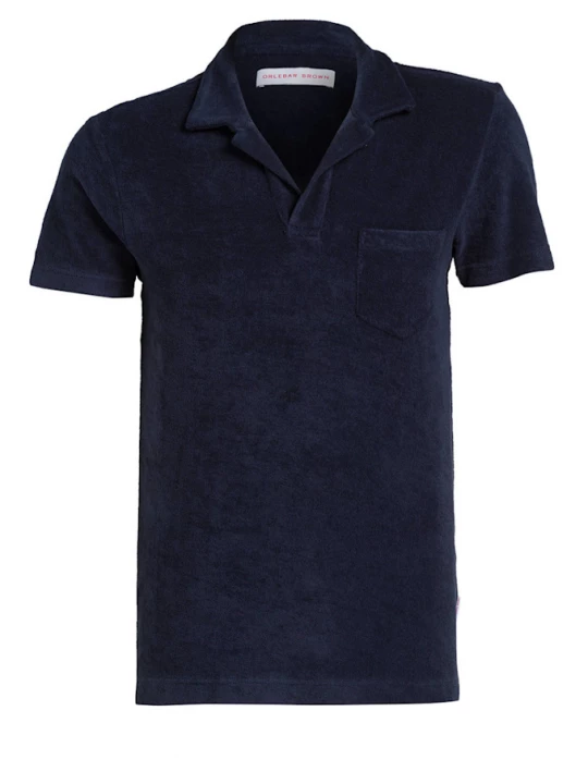 Obrázek produktu Orlebar Brown Froté Polokošile Terry navy