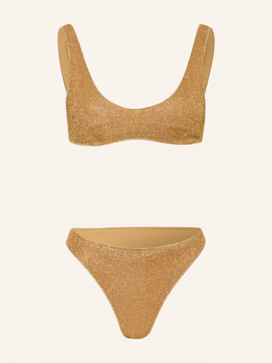 Obrázek produktu Oséree Bustier Bikiny Lumiere Sporty zlatá