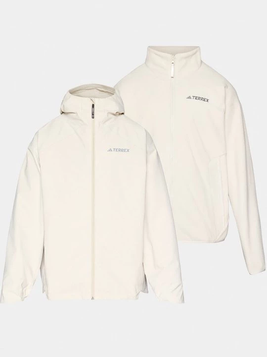 Obrázek produktu Outdoorová bunda Adidas Terrex stříbrná