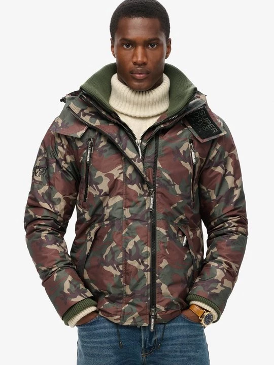 Obrázek produktu Outdoorová bunda Superdry tmavě zelená