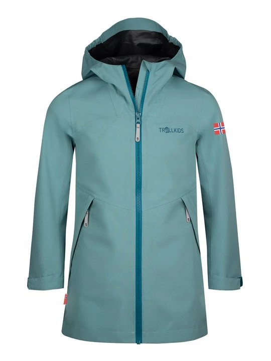 Obrázek produktu Outdoorová bunda Trollkids lesní zelená