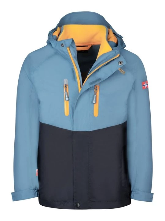 Obrázek produktu Outdoorová bunda Trollkids modrá