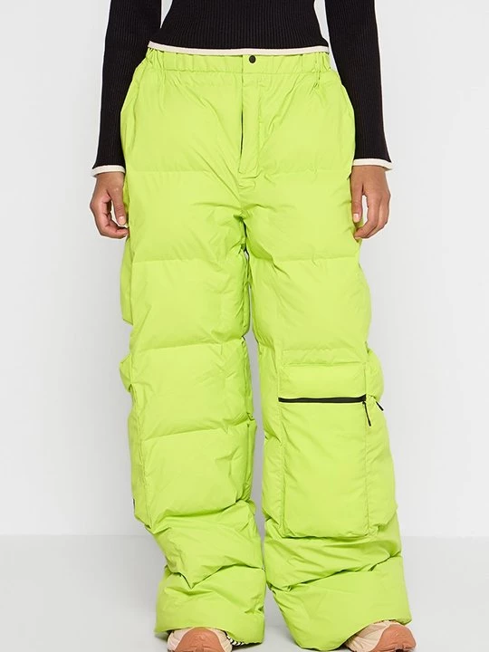 Obrázek produktu Outdoorové kalhoty Rains neonová zelená