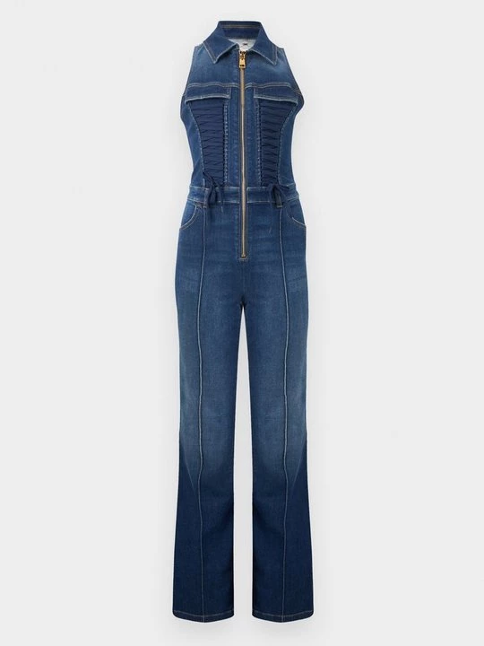 Obrázek produktu Overal Elisabetta Franchi modrý denim