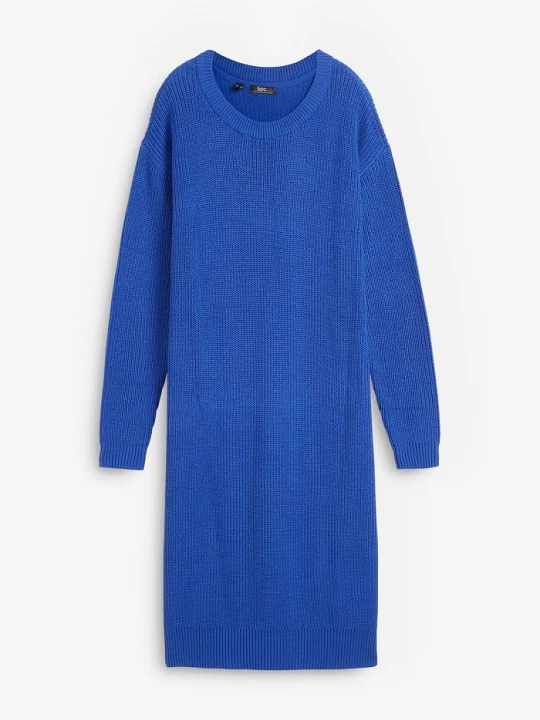 Obrázek produktu Oversized pletené šaty z žebrového materiálu BonPrix