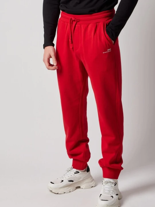 Obrázek produktu OWN Off With Nature Kalhoty 'Joggers Felpati' červená