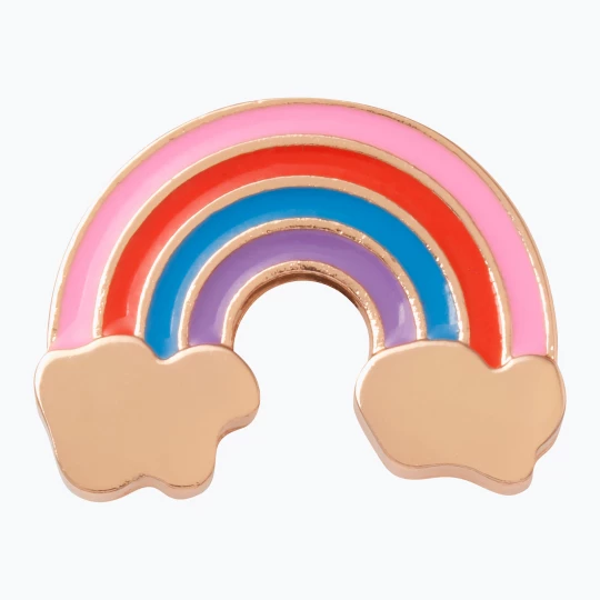 Obrázek produktu Ozdoba na boty Crocs Jibbitz™ Gold Cloud Rainbow