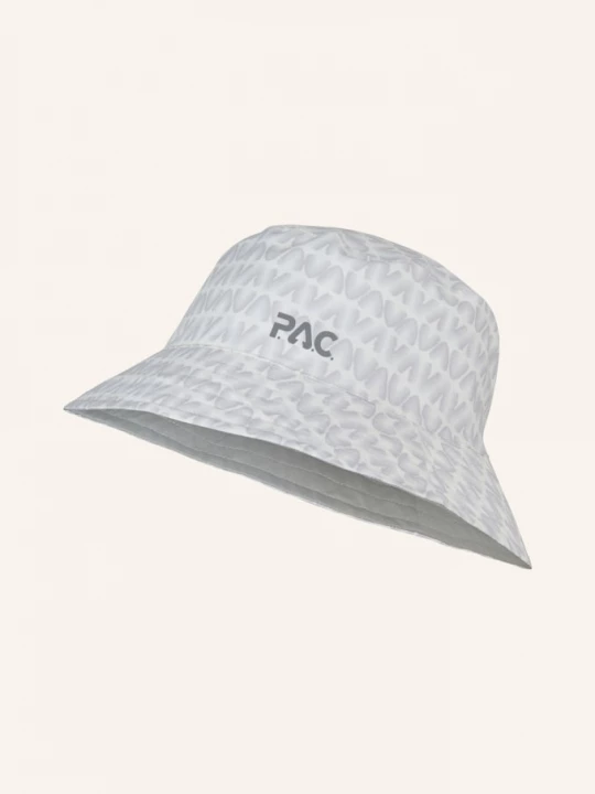 Obrázek produktu P.A.C. Klobouk Bucket Hat Ledras V Oboustranném Provedení bílá / šedá