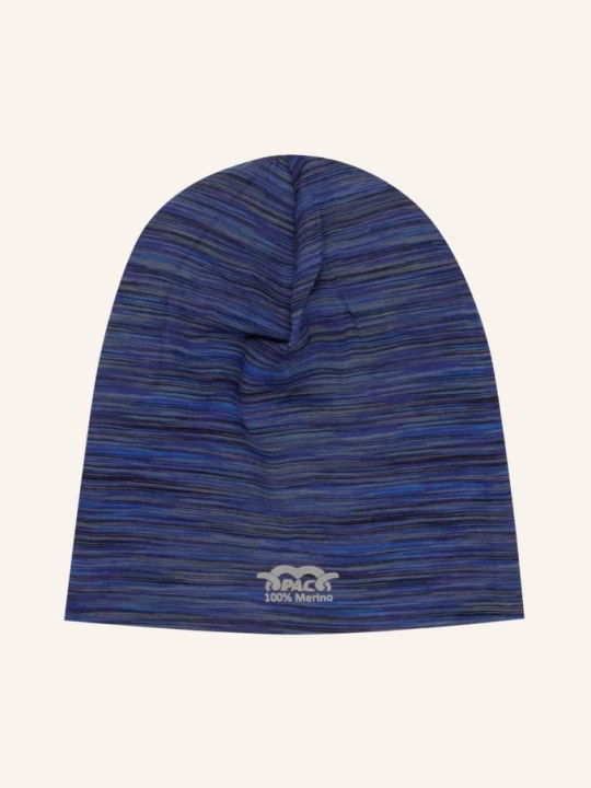 Obrázek produktu P.A.C. Multifunkční Čepice Z Merino Vlny modrá / šedá