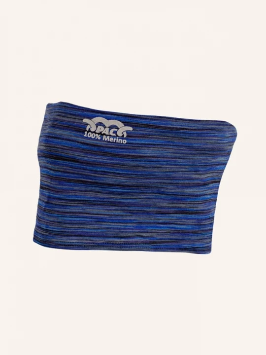 Obrázek produktu P.A.C. Multifunkční Šátek Z Merino Vlny tmavě modrá / černá