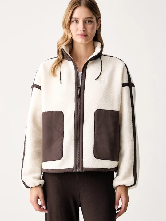 Obrázek produktu P.E Nation fleece mikina dámská Lennon béžová