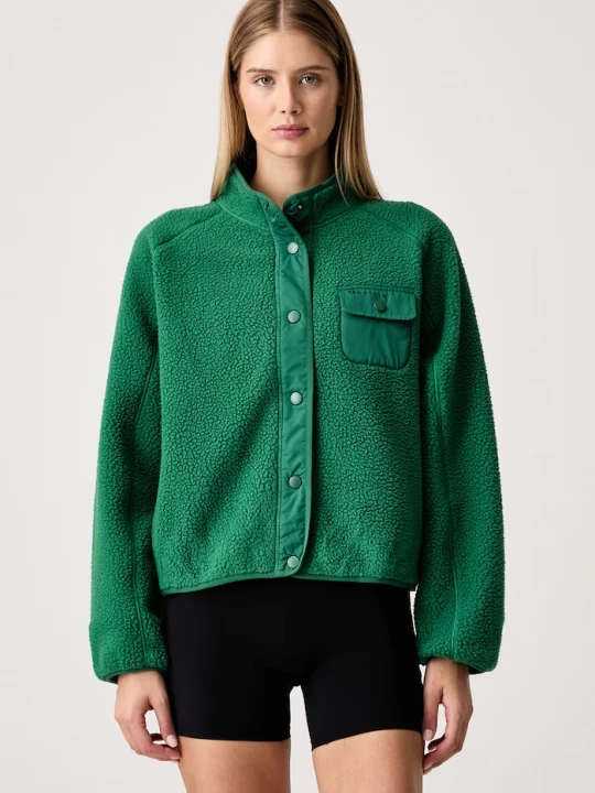 Obrázek produktu P.E Nation fleece mikina dámská Takeover zelená