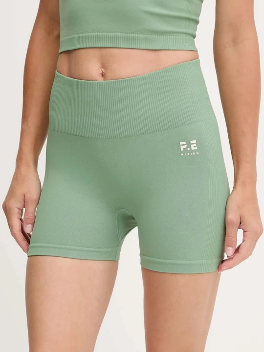 Obrázek produktu P.E Nation Tréninkové šortky P.E Nation Solace Seamless 3 tyrkysová