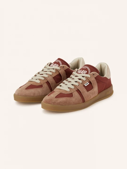 Obrázek produktu p448 Sneakersy Monza tmavě červená / starorůžová