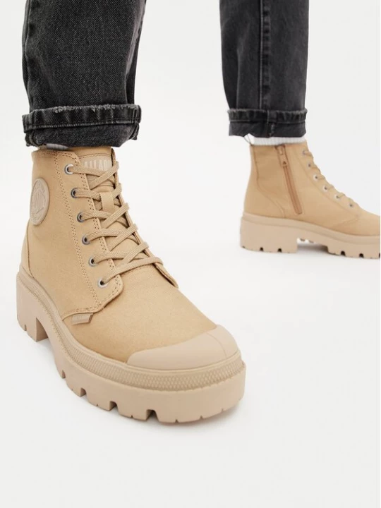 Obrázek produktu Palladium Turistická obuv Pallabase Twill 96907-227-M Béžová