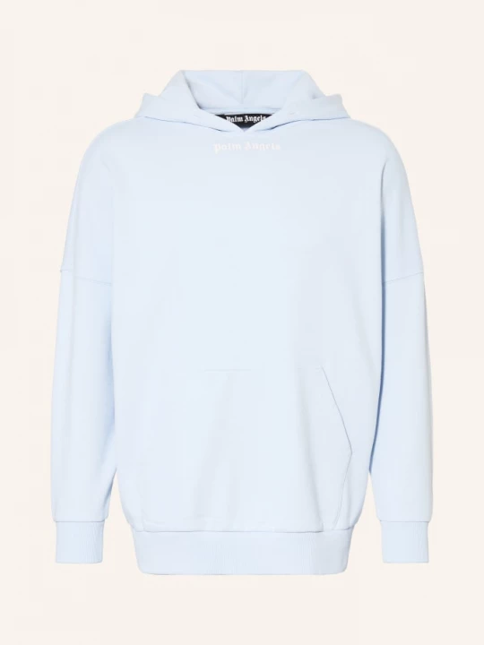 Obrázek produktu Palm Angels Mikina S Kapucí V Oversized Střihu tmavě modrá / bílá