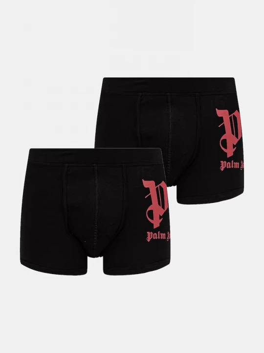 Obrázek produktu Palm Angels přiléhavé pánské boxerky s bavlnou 2-pack černá