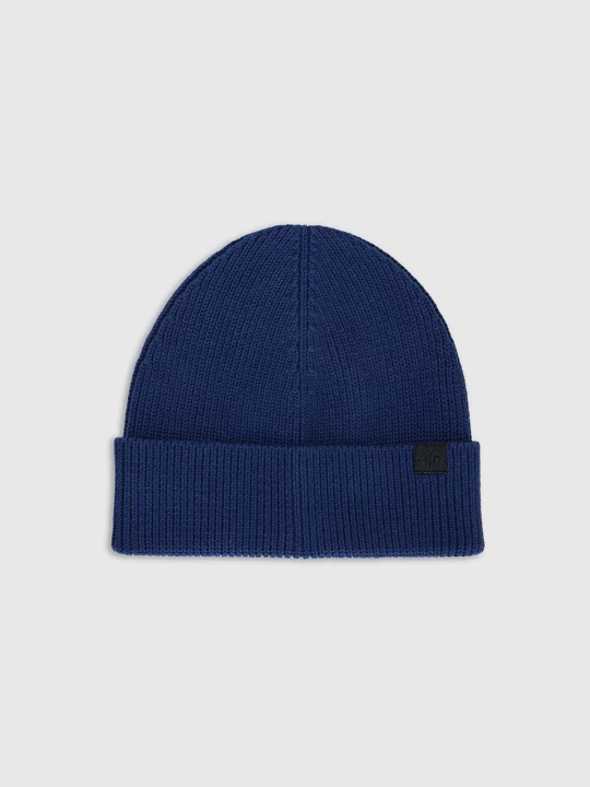 Obrázek produktu Pánská beanie čepice - modrá 4F