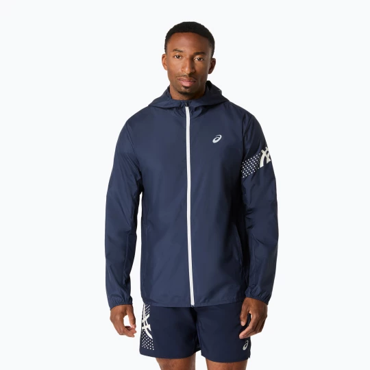 Obrázek produktu Pánská běžecká bunda ASICS Icon midnight / cream Námořnická modř