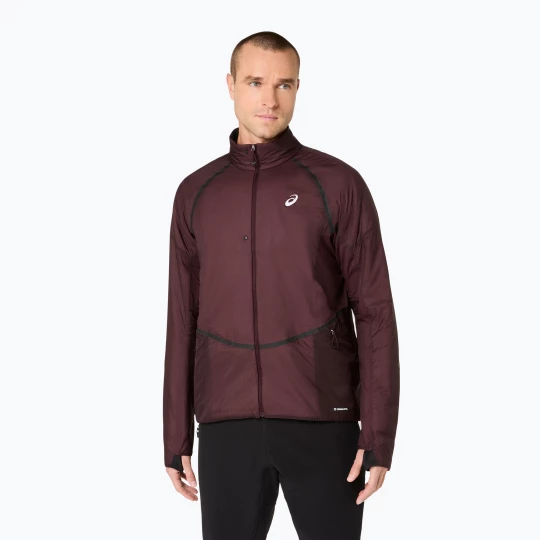 Obrázek produktu Pánská běžecká bunda ASICS Road Winter Jacket dark currant vínová