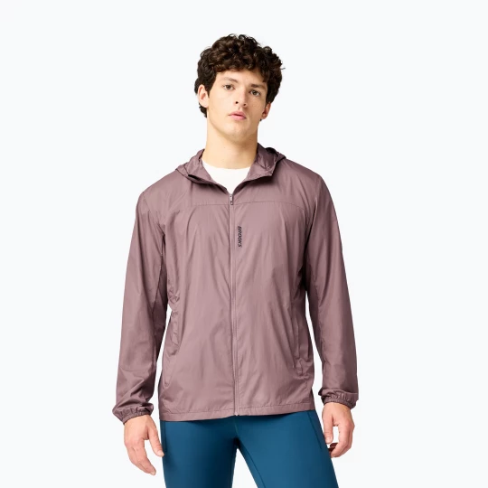 Obrázek produktu Pánská běžecká bunda Brooks Canopy Packable Jacket brown