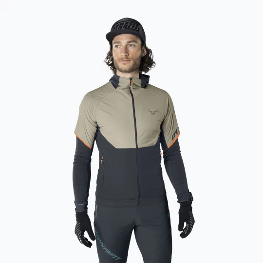 Obrázek produktu Pánská běžecká bunda DYNAFIT Alpine Hybrid rock khaki šedá
