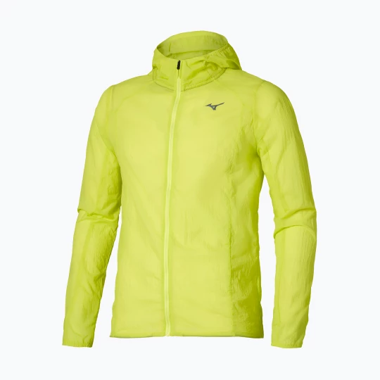 Obrázek produktu Pánská běžecká bunda Mizuno Tech Light Hooded lightning yellow
