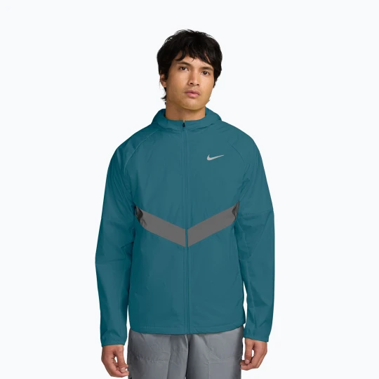 Obrázek produktu Pánská běžecká bunda Nike Miler Therma-Fit Repel Winterized bright spruce / black Modrá