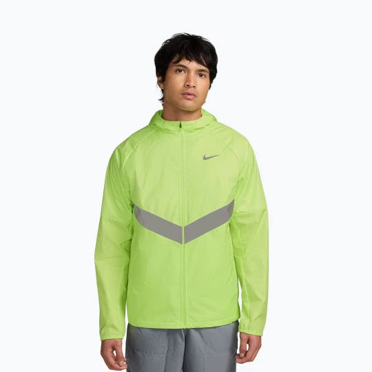 Obrázek produktu Pánská běžecká bunda Nike Miler Therma-Fit Repel Winterized light lemon twist / black Zelená