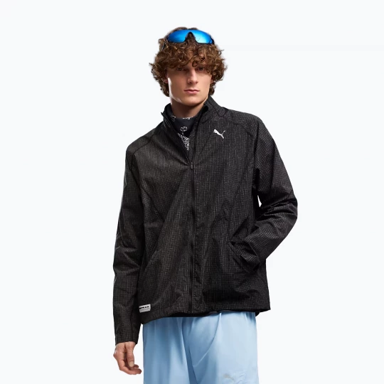 Obrázek produktu Pánská běžecká bunda PUMA Run Brightstride WindCELL puma black