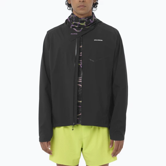 Obrázek produktu Pánská běžecká bunda Salomon Bonatti Waterproof dee black