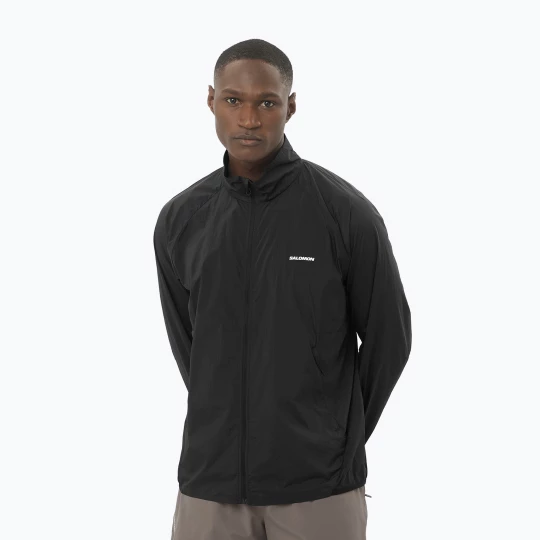 Obrázek produktu Pánská běžecká bunda Salomon Shakeout Fly deep black