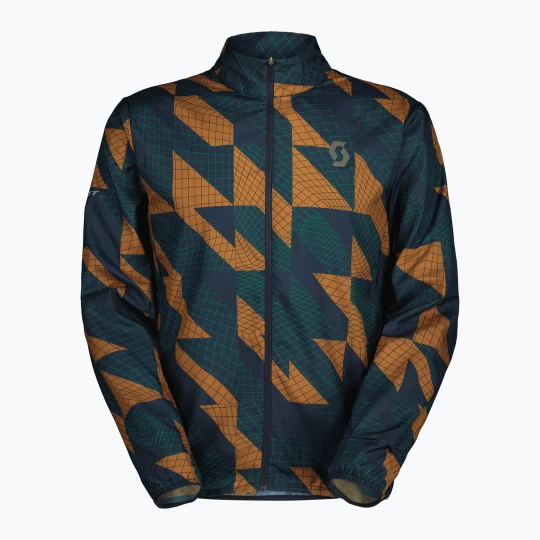 Obrázek produktu Pánská běžecká bunda SCOTT Endurance Tech Windbreaker dark blue / bread brown
