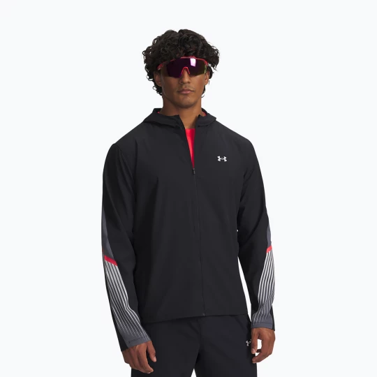 Obrázek produktu Pánská běžecká bunda Under Armour Velociti Storm Hooded Černá