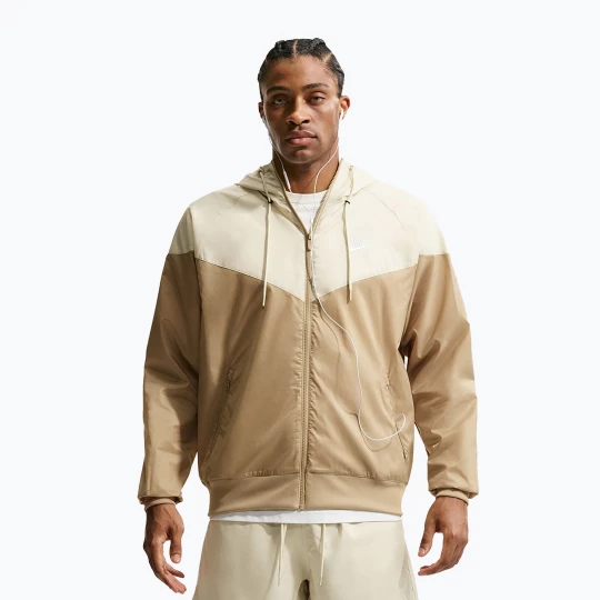 Obrázek produktu Pánská bunda Nike Sportswear Windrunner parachute beige / light khaki / white