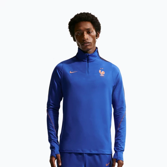 Obrázek produktu Pánská fotbalová mikina Nike FFF Strike Dri-Fit Drill Top game royal / metallic copper Modrá