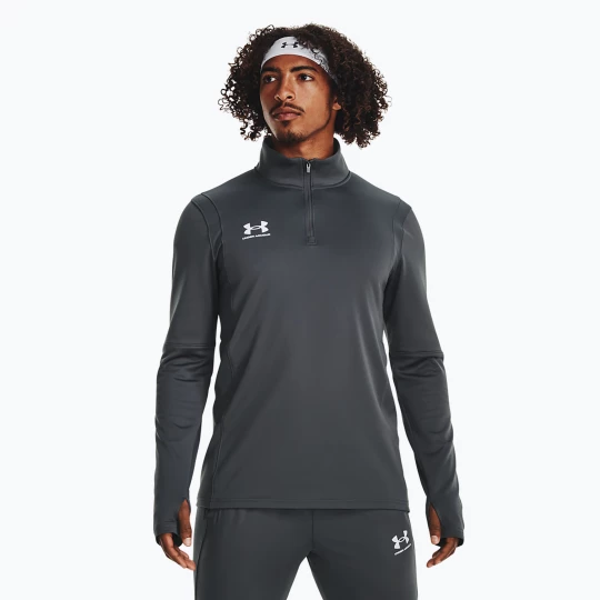Obrázek produktu Pánská fotbalová mikina Under Armour Challenger Midlayer castlerock / white šedá