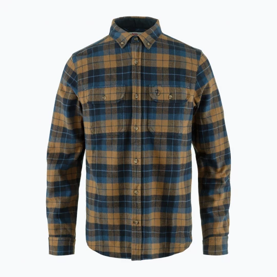 Obrázek produktu Pánská košile Fjällräven Singi Heavy Flannel dark navy / buckwheat brown
