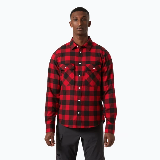 Obrázek produktu Pánská košile Helly Hansen Lokka Organic Flannel red buffalo check