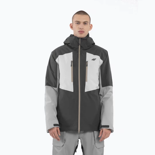 Obrázek produktu Pánská lyžařská bunda 4F M345 dark / grey