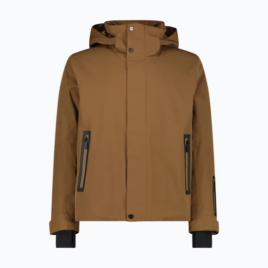 Obrázek produktu Pánská lyžařská bunda CMP 36W0017 Zip Hood copper Hnědá
