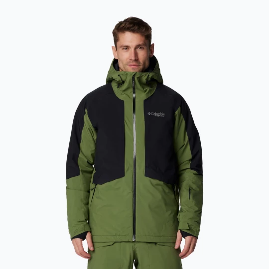 Obrázek produktu Pánská lyžařská bunda Columbia Highland Summit II canteen / black Zelená