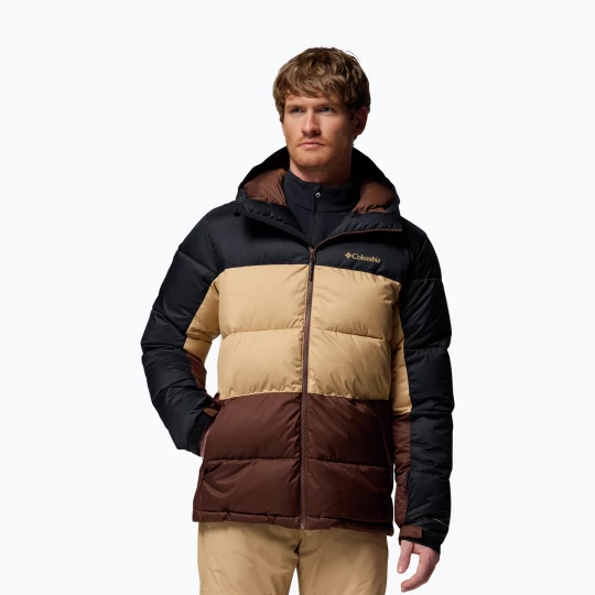 Obrázek produktu Pánská lyžařská bunda Columbia Slope Style black / canoe / tobacco