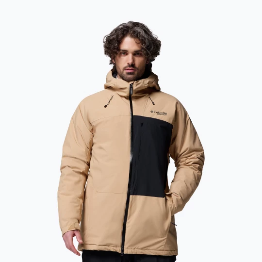 Obrázek produktu Pánská lyžařská bunda Columbia Winter District III canoe / black Béžová