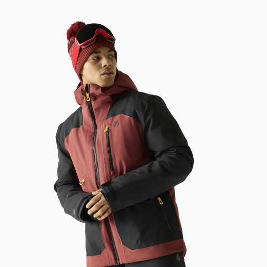 Obrázek produktu Pánská lyžařská bunda Dare2B Baseplate IV Jacket black / rustic red