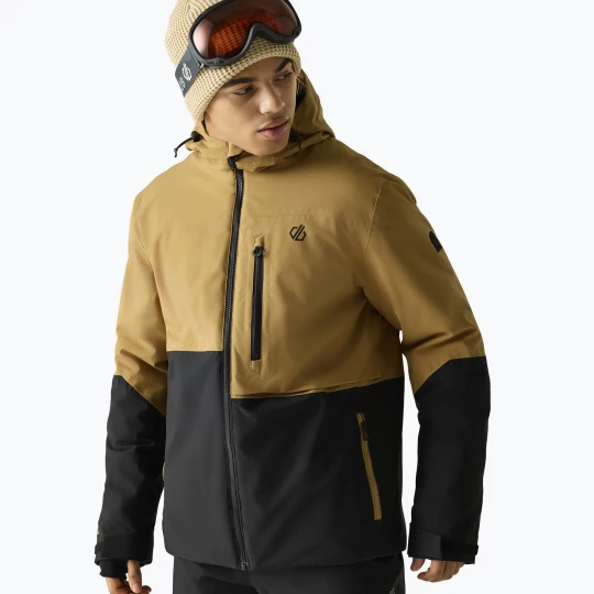 Obrázek produktu Pánská lyžařská bunda Dare2B Halfpipe IV Jacket wood brown / black Žlutá