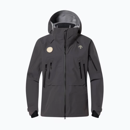 Obrázek produktu Pánská lyžařská bunda Descente Swiss 3L Hard Shell dark grak šedá