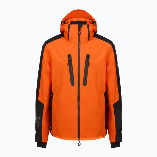 Obrázek produktu Pánská lyžařská bunda EA7 Emporio Armani Ski Kitzbuhel Protectum7 Graphic flame oranžová