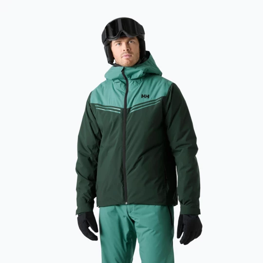Obrázek produktu Pánská lyžařská bunda Helly Hansen Alpine Inslated dark jungle Zelená